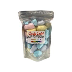 Freeze Dried Sassy Sour Saltwater Taffy Mix 1oz