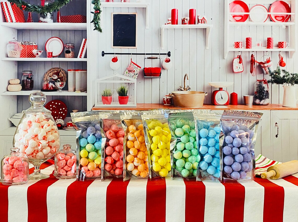 Freeze Dried Peppermint Salt Water Taffy Etsy
