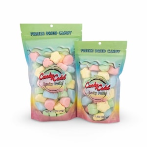 Freeze Dried Lucky Puffs™ is made using Lucky Charms® Marshmallows