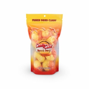 Freeze Dried Peach Rings 1.5oz