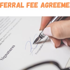 Referral Agreement/  Referral Agreement Template | Business Contract Template | Referral Fee | Microsoft Word | Instant Download