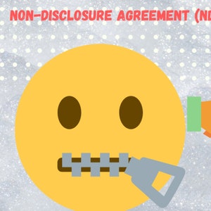 Easy To Edit Non-Disclosure Agreement Template/ NDA/ Confidentiality/ Proprietary Information Agreement/ Secrecy Form