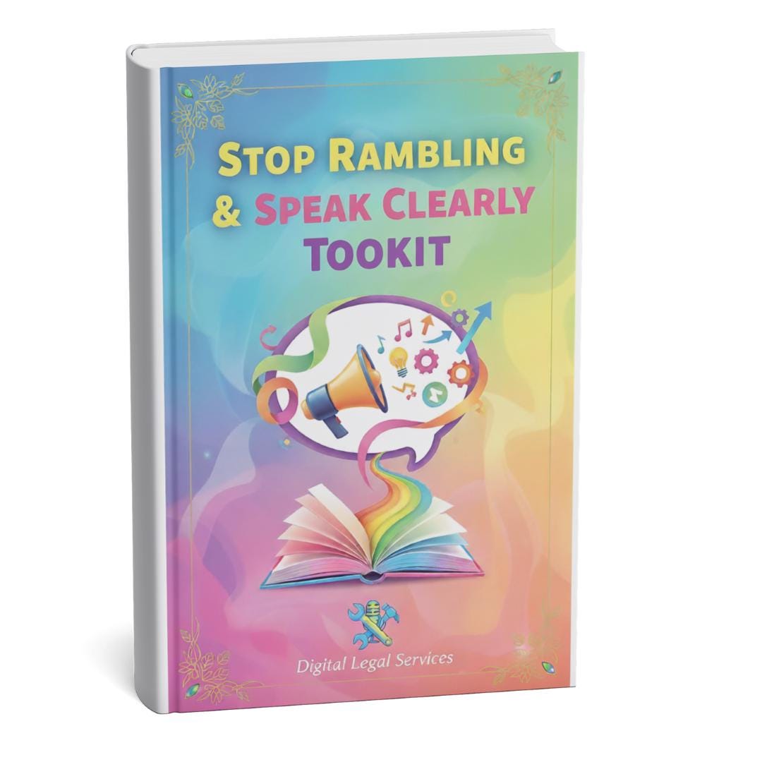 Stop Rambling & Speak Clearly Interview Toolkit | Speak Clearly in Job ...