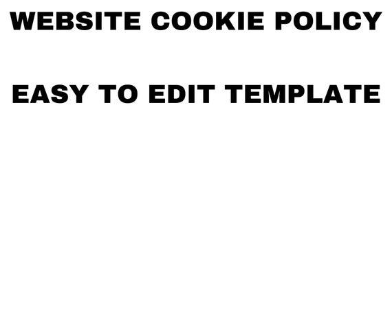 cookie-policy-easy-to-fill-in-template-word-document-etsy