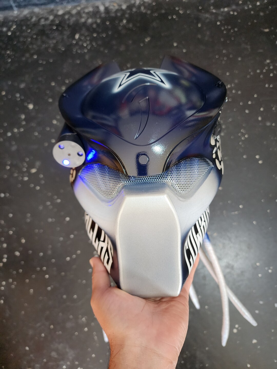Dallas Cowboys Predator Mask Etsy