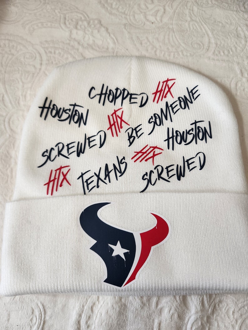 Houston Texans Beanie Etsy