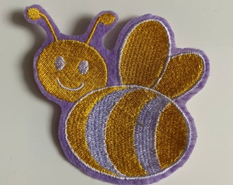 Cute Bee Iron On Patch