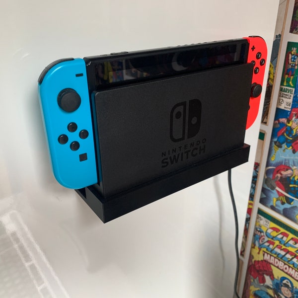 Nintendo Switch Dock Wall Mount Etsy