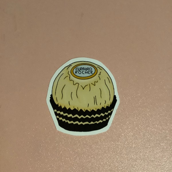Ferrero Label Sticker Ferrero Rocher - Etsy