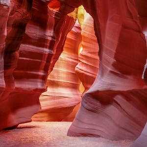 The Upper Antelope Slot Canyon - Page, Arizona - Southwest landscape photography - Navajo land - Sandstone - Desert landscape - Fine Art