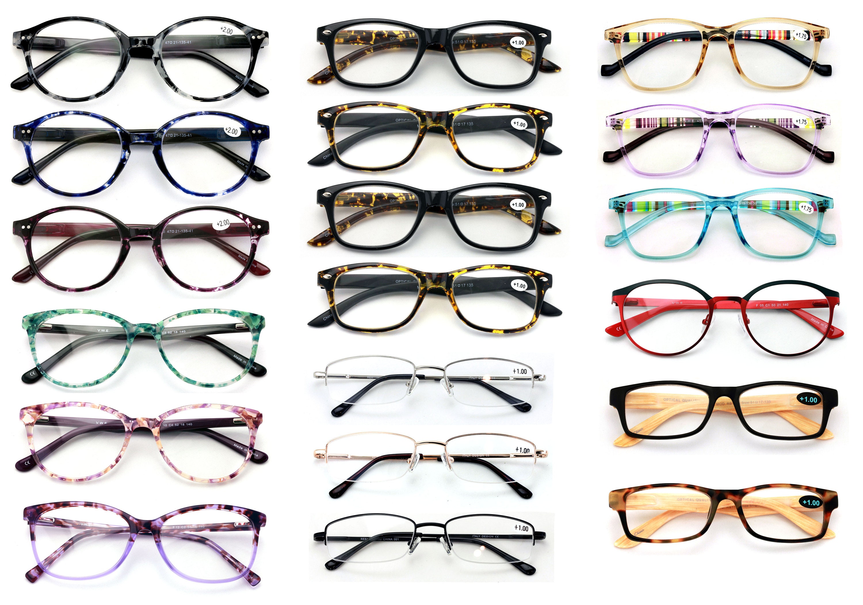 350 reading sales glasses