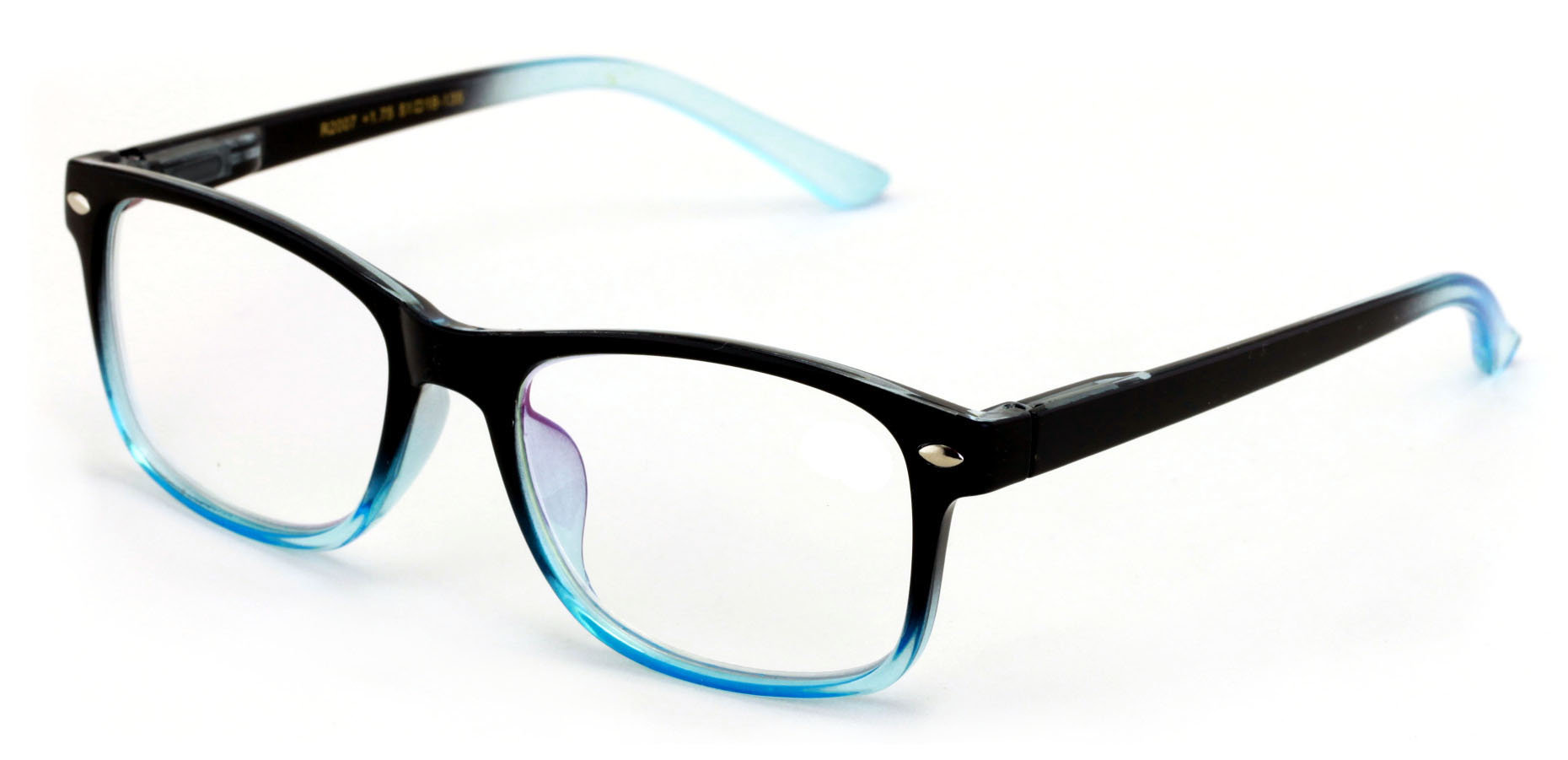 Classic Comfortable Reading Glasses With a 2tone Design Clear Lens