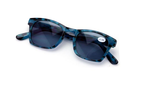 Women Sunglasses Reader Full Lens Reading Glasses Leopard Print UV