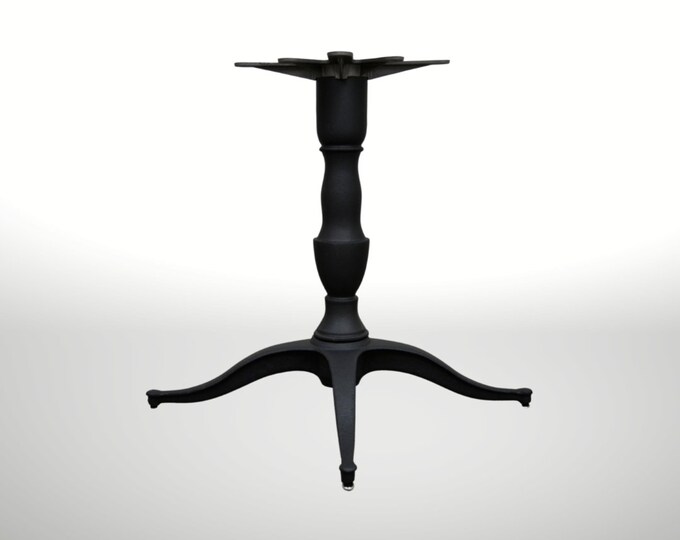 Queen Anne Cast Iron Pedestal Table Base Etsy