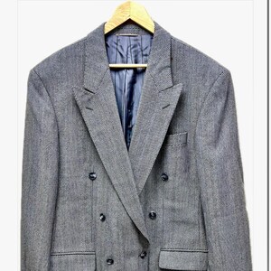Slim-Fit Gray Wool Blazer 43-44