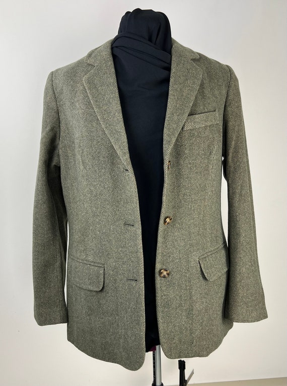 L.L. Bean Wool Cashmere Blazer Coat 12R Misses - image 7