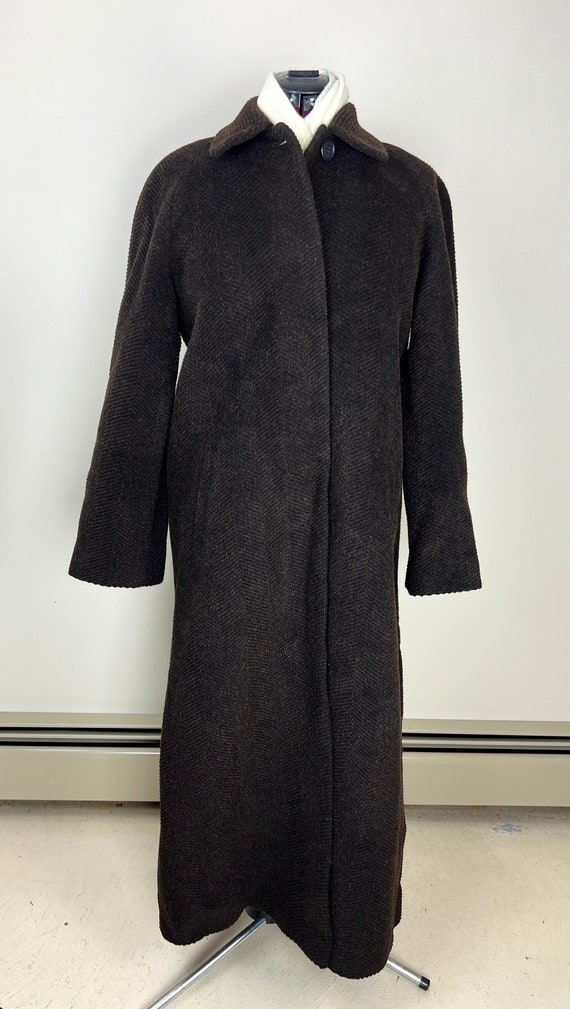 Full Length Coat Jones New York in Wool Mohair Alp