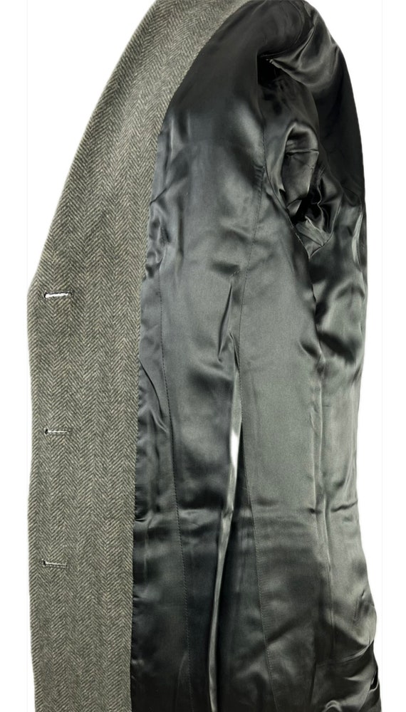 L.L. Bean Wool Cashmere Blazer Coat 12R Misses - image 9