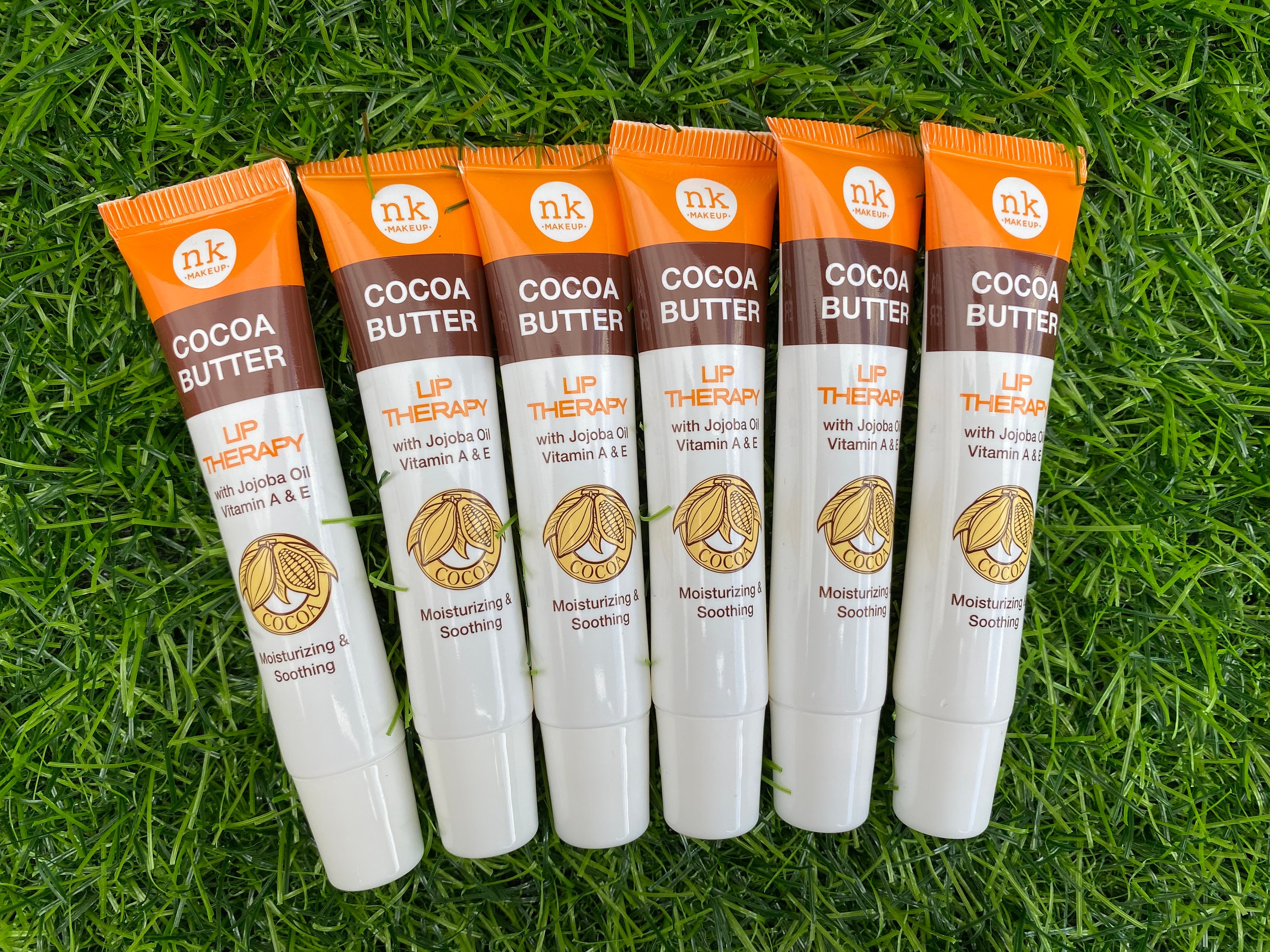 6 PACK NK COCOA Butter Lip Therapy w/ Jojoba Oil Lip Gloss by Etsy
