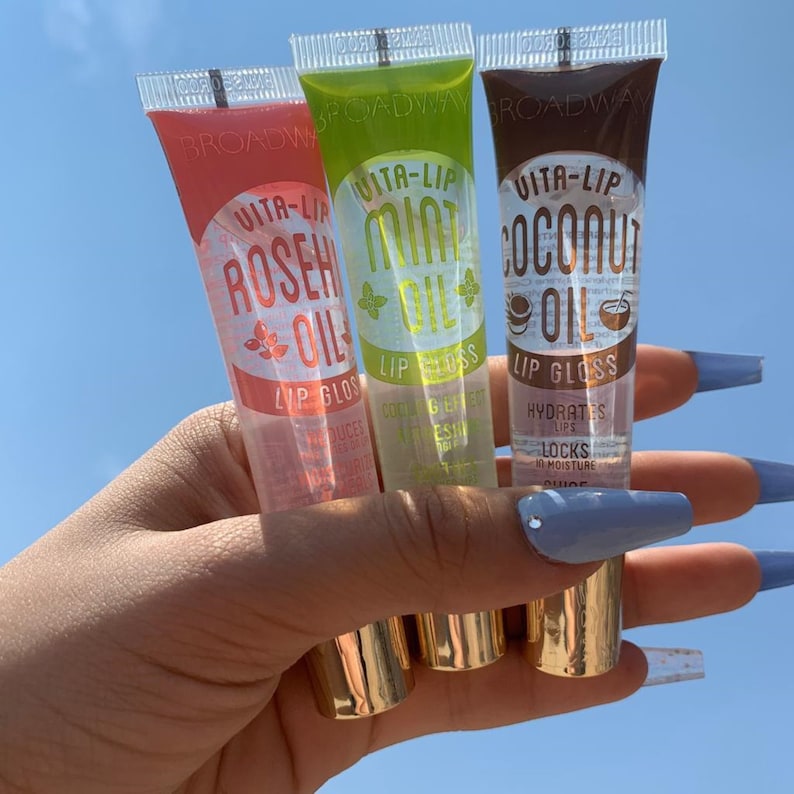 Broadway VitaLip Gloss Oil ALL Flavor by Kiss Cosmetics Etsy