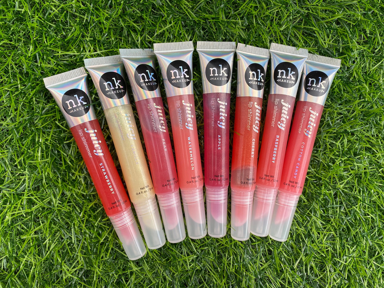 SAMPLER 8 Pack ALL NK Juicy Lip Shimmer Set Lip Gel Gloss by Etsy