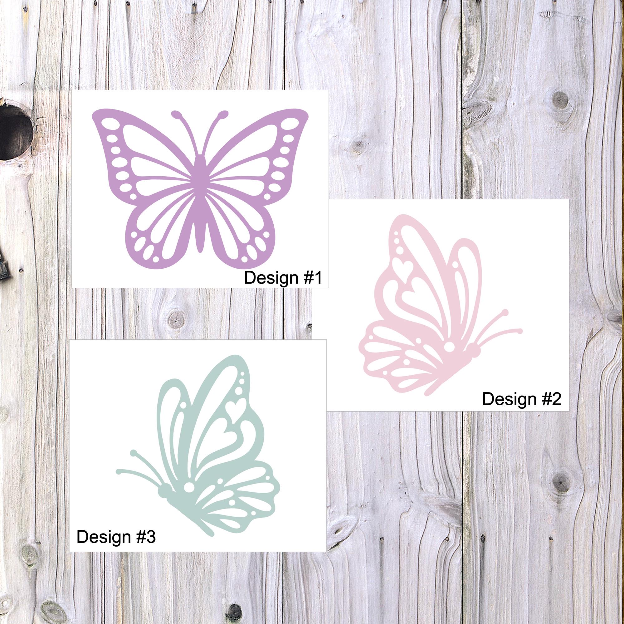 Butterfly Vinyl Decal, Butterfly Vinyl Decal Sticker