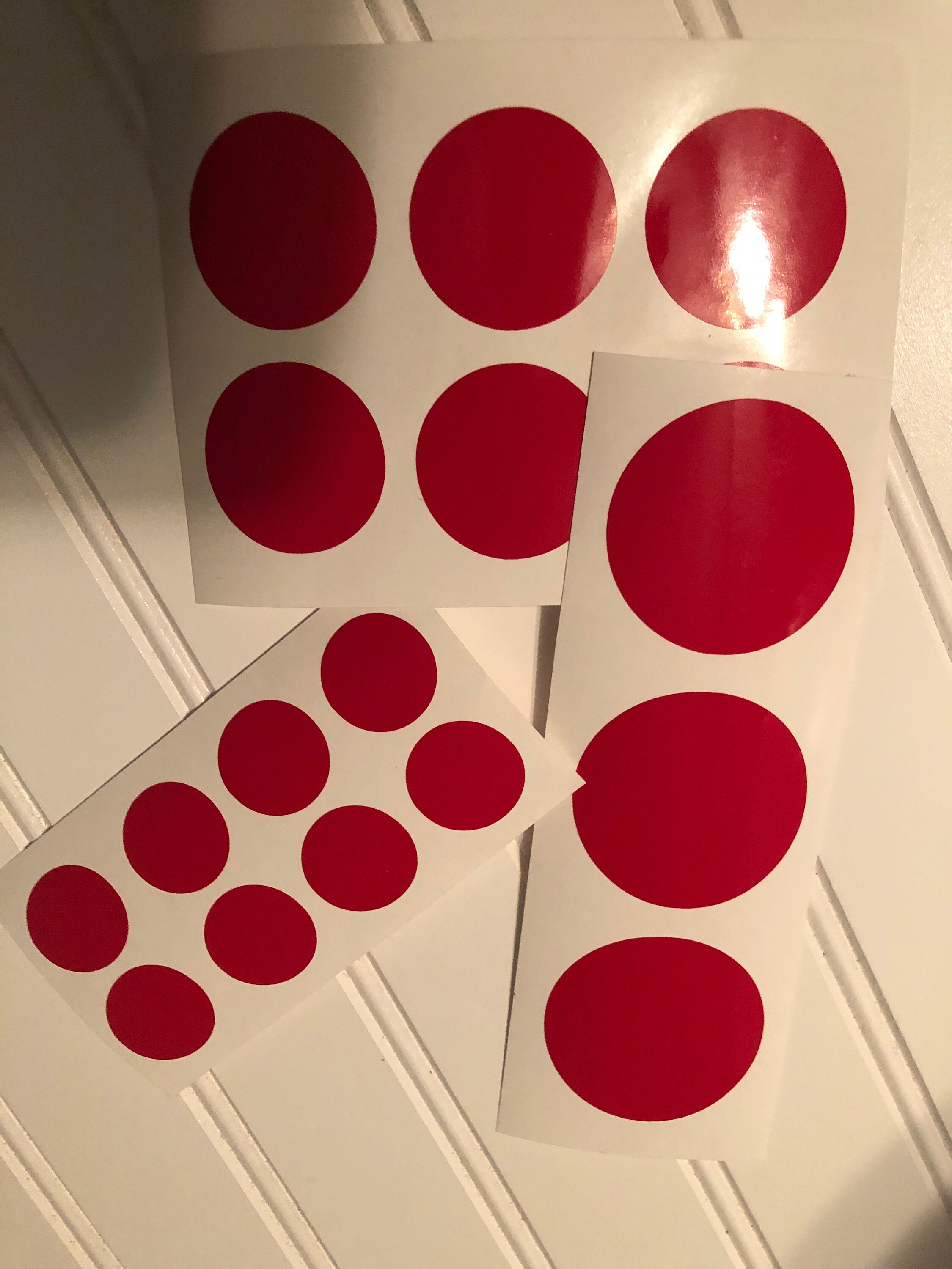 Personalized Cake Carrier Vinyl Decal Kit: DIY Polka Dot Design - Etsy