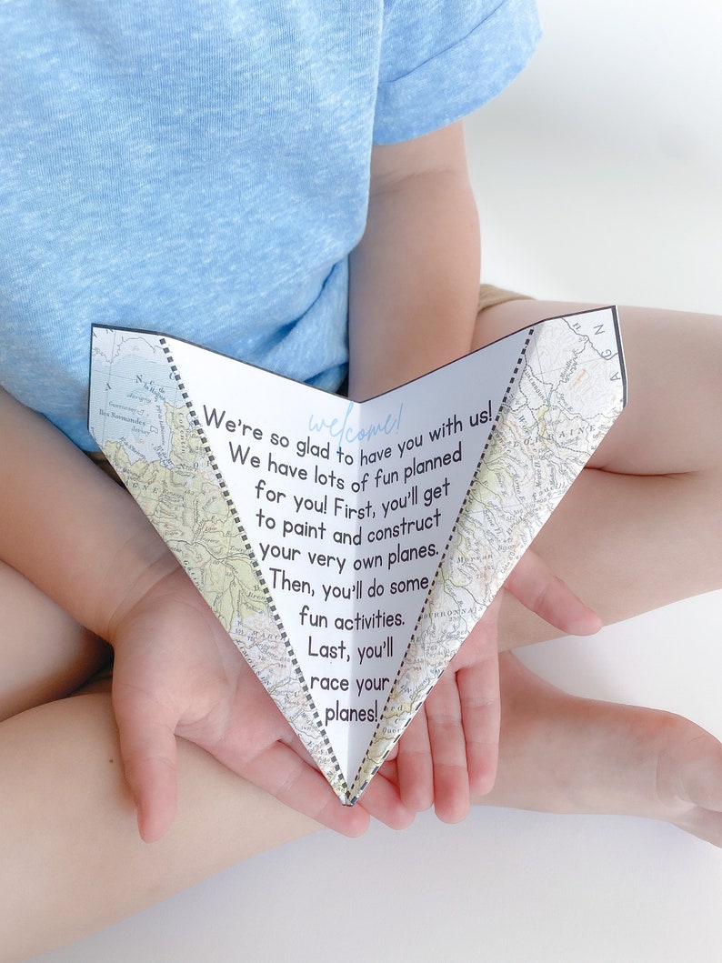 Let's Fly Airplane Kit for Kids Airplane Preschool Etsy