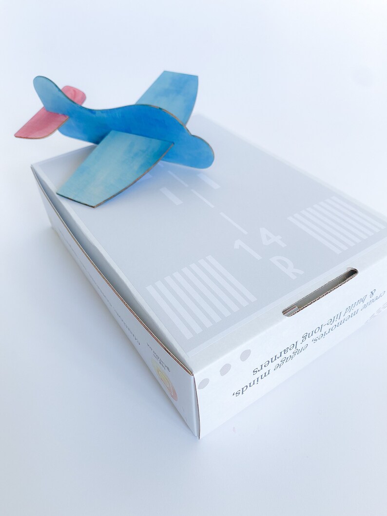 Let's Fly Airplane Kit for Kids Airplane Preschool Etsy