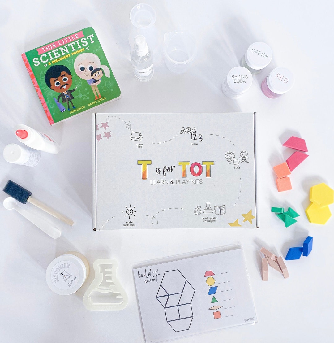 Discovery Science Kit for Kids or Toddlers Playdough Kit Preschool