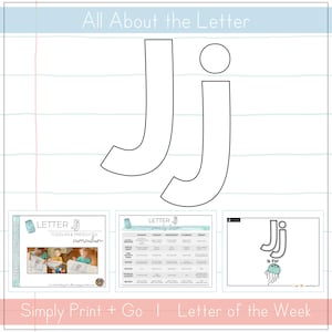 Toddler & Preschool | Letter Jj Curriculum