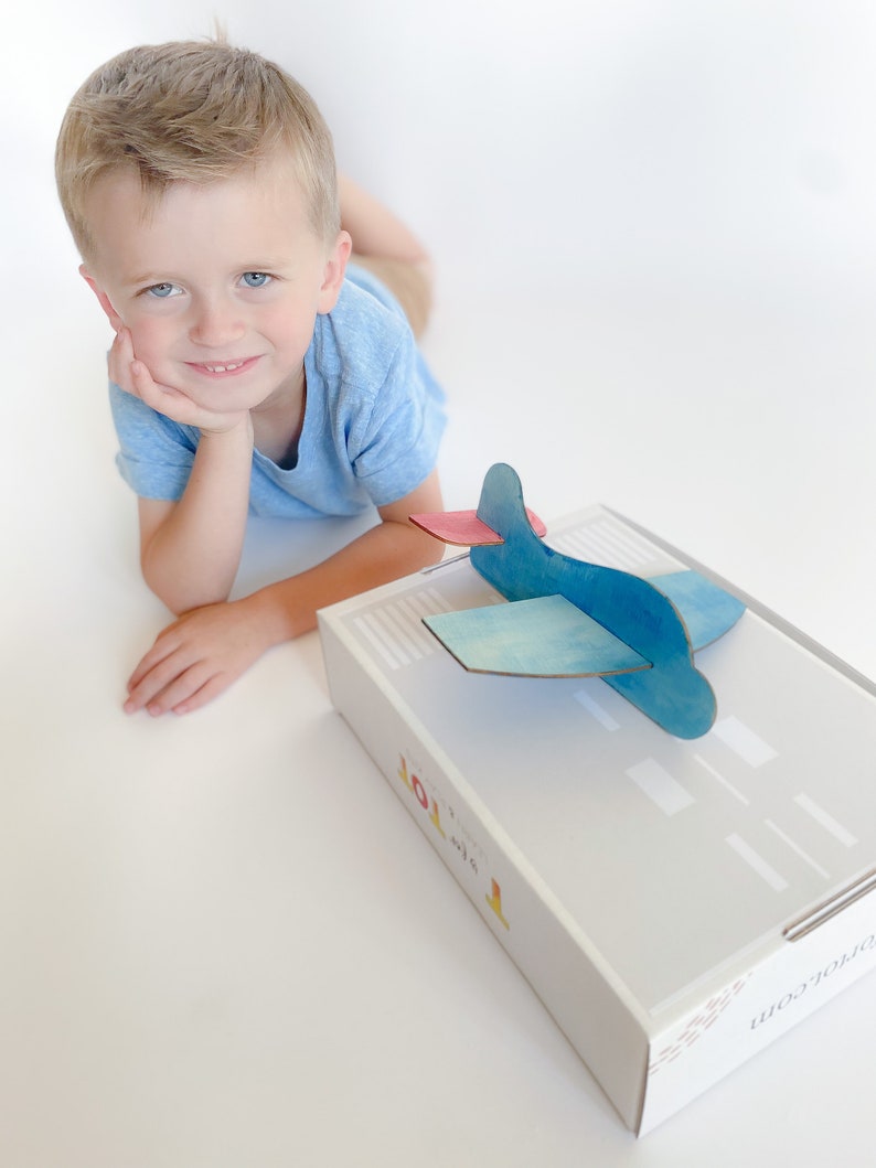 Let's Fly Airplane Kit for Kids Airplane Preschool Etsy