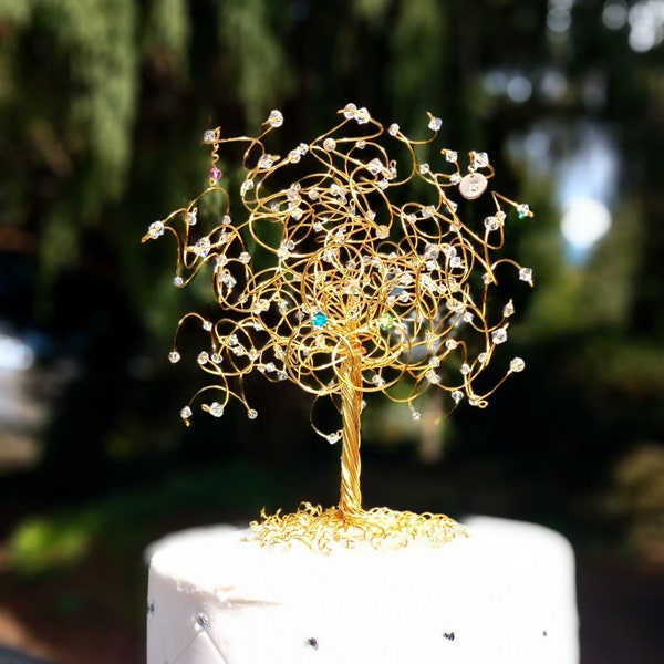 Tree Cake Topper Etsy UK