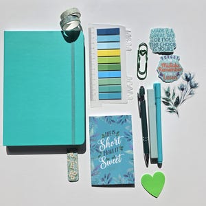 Back-to-School Notebook Set | Scrapbooking l Book Lovers and Stationary Bundle