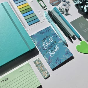 Journaling Deluxe Kit: Notebook, Scrapbook Supplies & Washi Tape