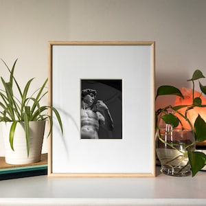 Statue of David - Matte Photo Print