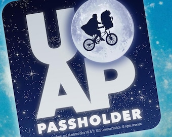 New! 2025 Universal Studios UOAP Passholder E.T. Magnet (Aftermarket)