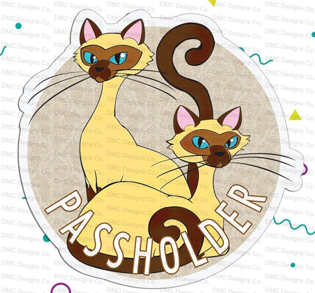 Disney World AP Magnet Featuring Si and Am Siamese Cats From Lady