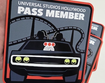 New! 2026 USH Universal Passholder Fast & Furious Magnet (Aftermarket)