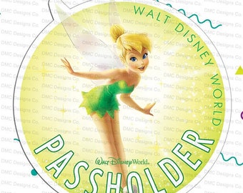 Disney's Tinker Bell (tink) Fan-art Inspired Annual Passholder Car