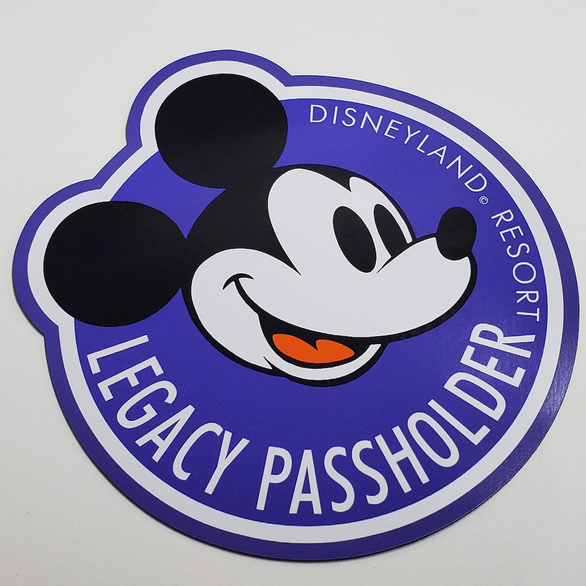 Disneyland Resort Legacy Passholder Annual Pass holder Car | Etsy