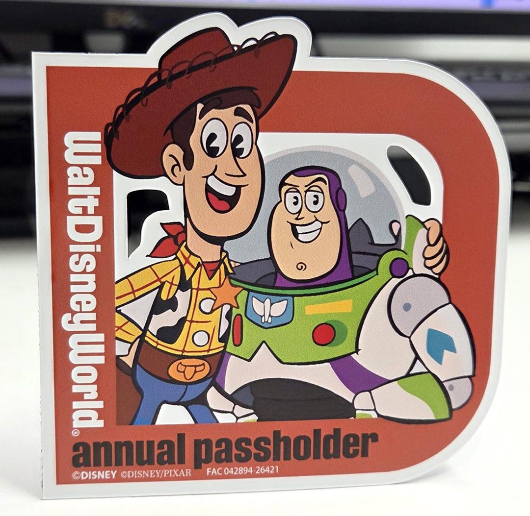 New 2026 WDW Disney Annual Passholder Toy Story Magnet-buzz and