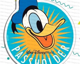 Disney's Donald Duck Winter Annual Passholder Car Magnet (Copy)