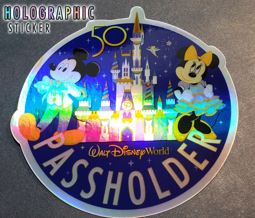 Sticker | New Walt Disney World 50th Anniversary Most Magical ...