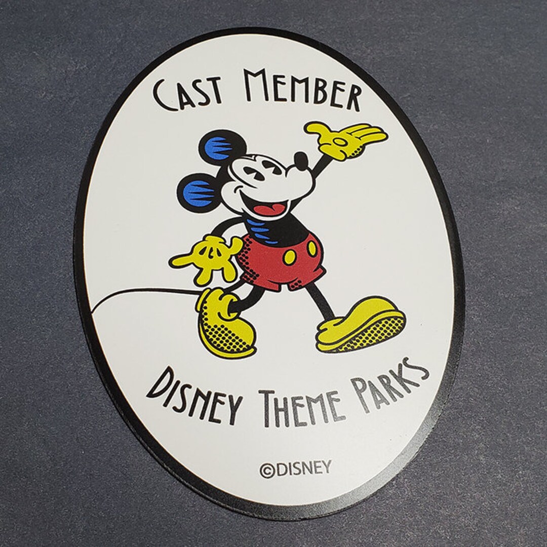 Cast Member | New Vintage Walt Disney World Cast Member Magnet or ...