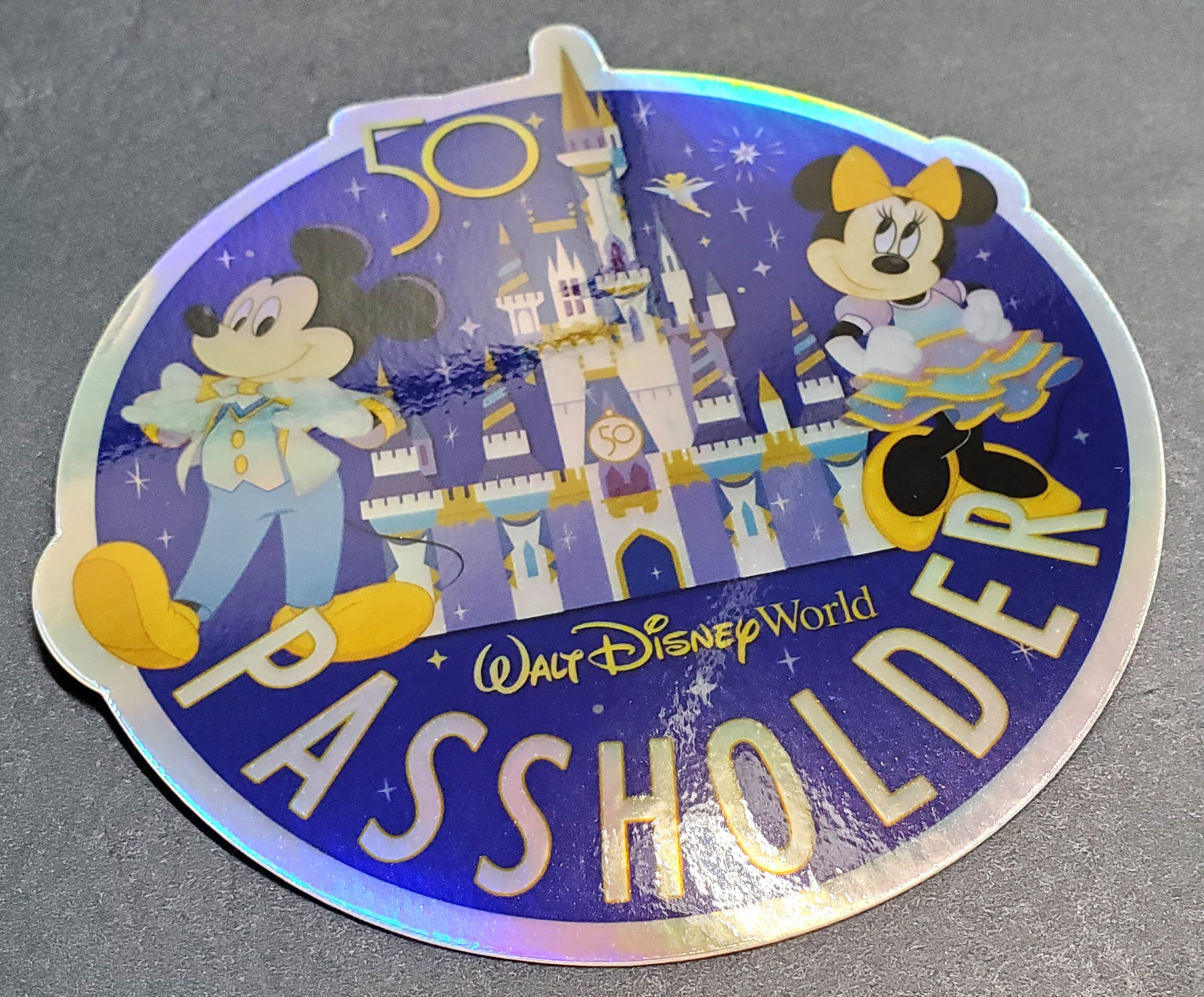 Sticker | New Walt Disney World 50th Anniversary Most Magical ...