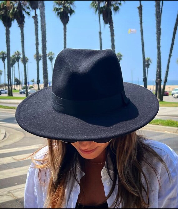 Women Fedora Hat Adjustable Fedora Hat 