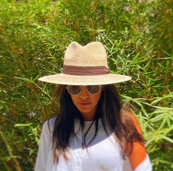 Straw Fedora Hat/ Summer Hats for Women/fedora Hat Women/beach