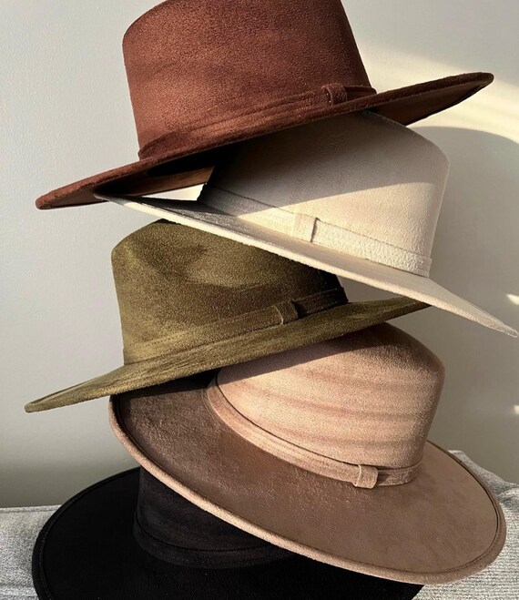 Suede hat womens deals