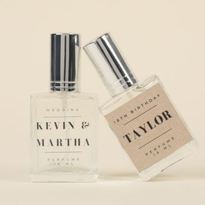 Custom Perfume Bottle Bridesmaid Gift Wedding souvenir For Guest Personalized Perfume Bottle